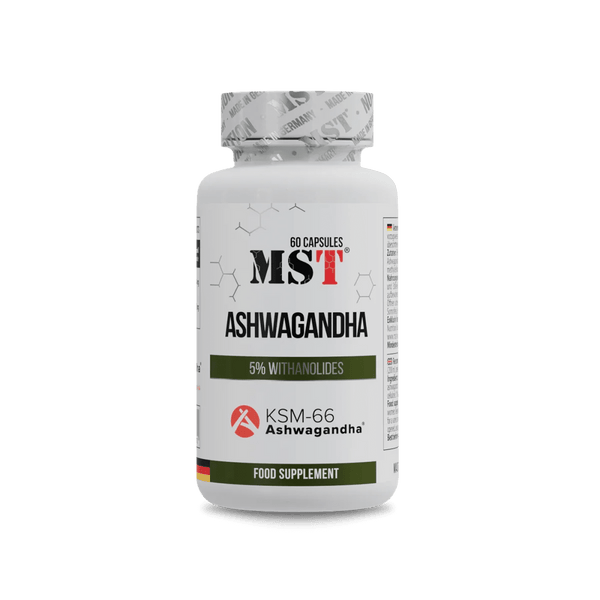 MST Nutrition Ashwagandha KSM-66® 60 Kapseln