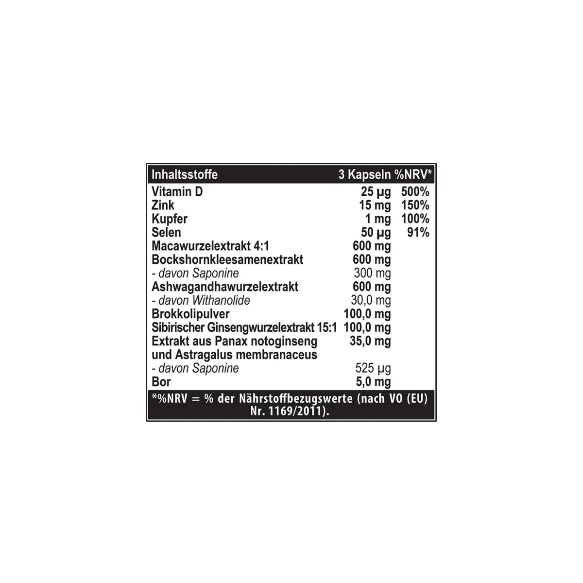 MST Testo Booster Professional, 90 Kapseln, Nahrungsergänzungsmittel zur Steigerung des Testosteronspiegels, natürliche Inhaltsstoffe
