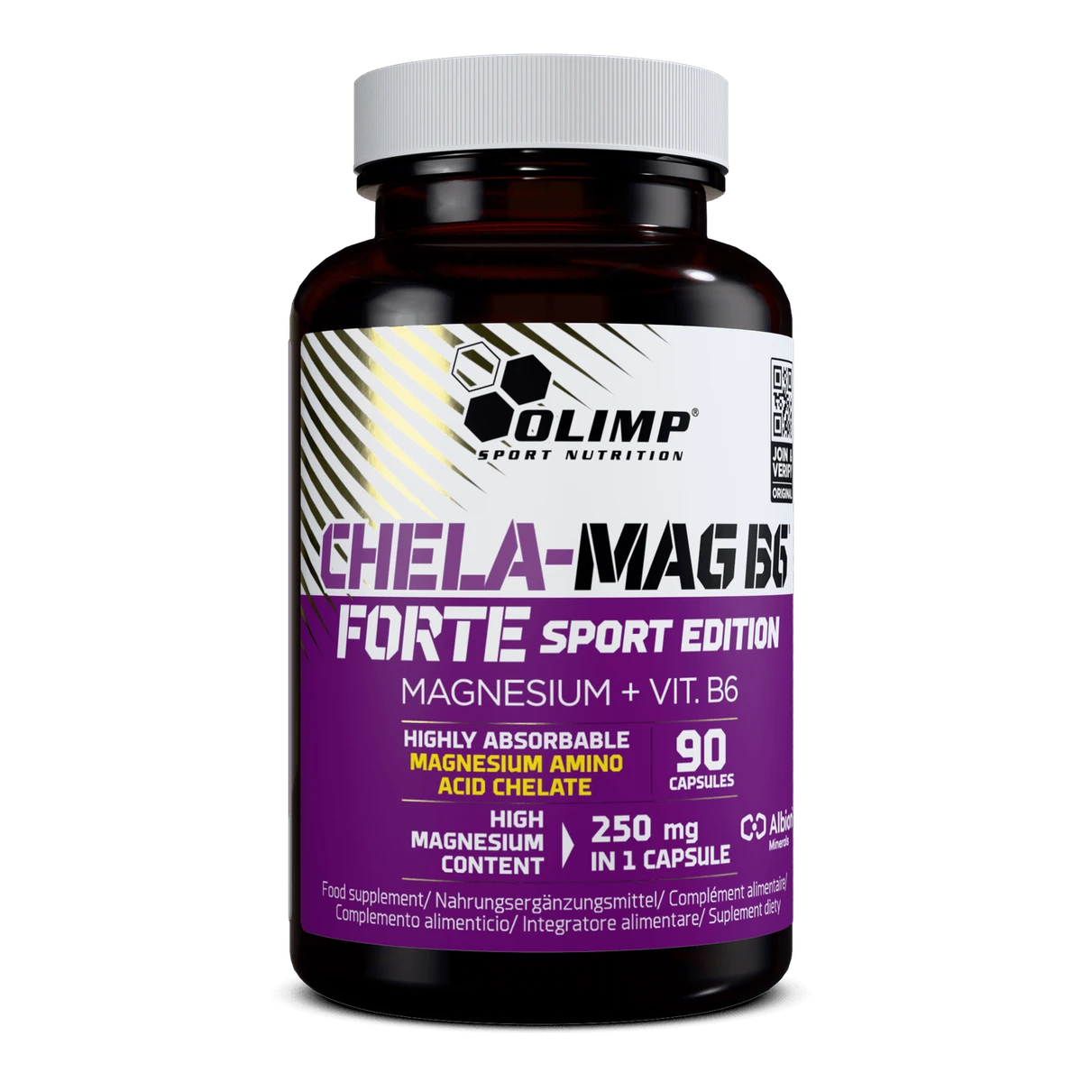 Olimp Nutrition Chela-Mag B6® Forte Sport Edition – 90 Kapseln