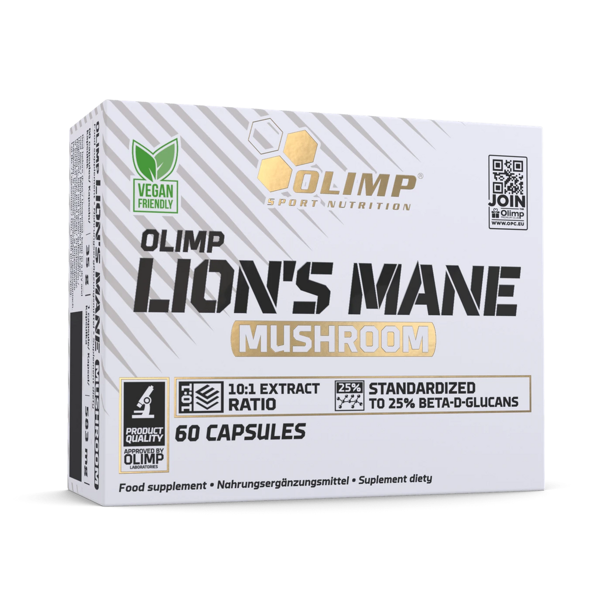Olimp Nutrition Lion’s Mane Mushroom – 60 Kapseln