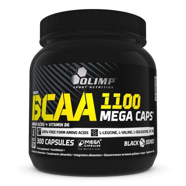 Olimp BCAA 1100 Mega Caps - 300 Kapseln