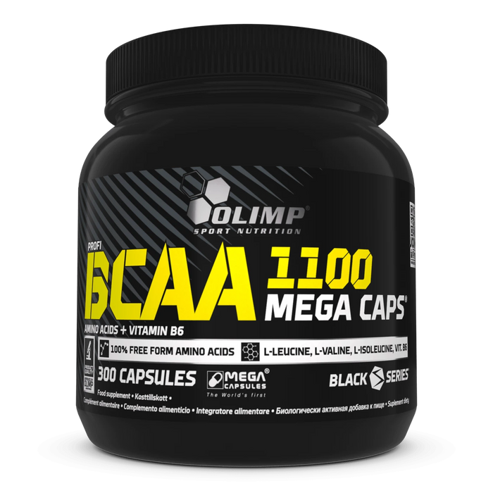Olimp BCAA 1100 Mega Caps - 300 Kapseln