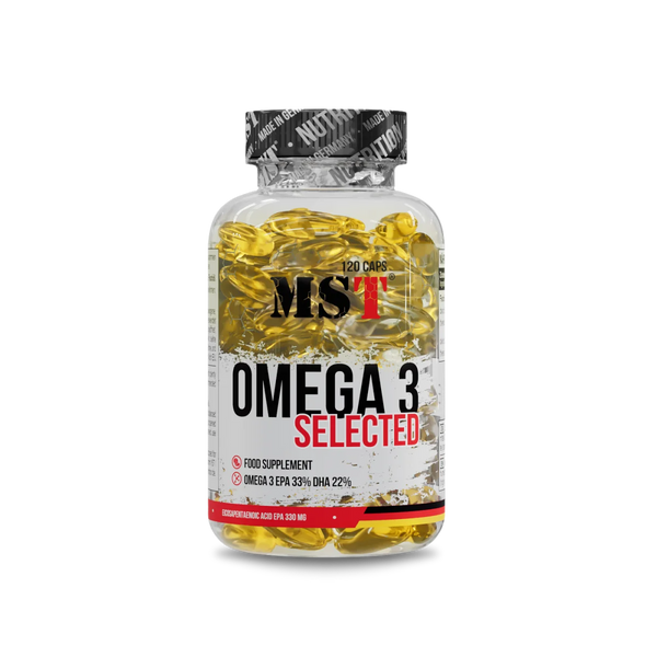 MST Omega 3 Selected 120 Softgels