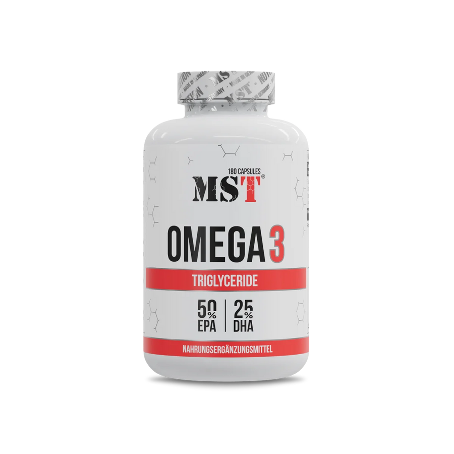 MST Omega 3 Triglyceride 75% 180 Softgels