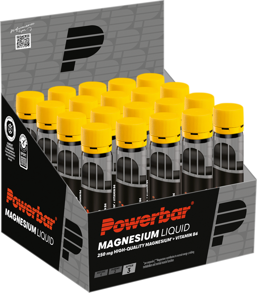 Powerbar Magnesium Liquid Citrus (20 x 25 ml), 500 ml