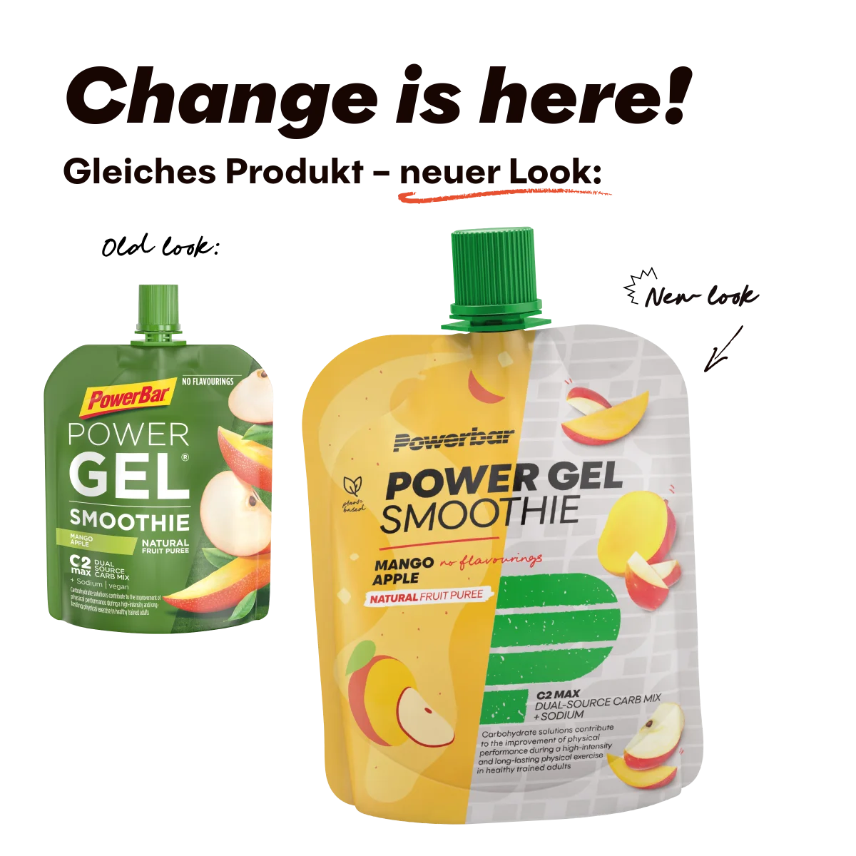 PowerBar Power Gel Smoothie 16er Box Mango Apple