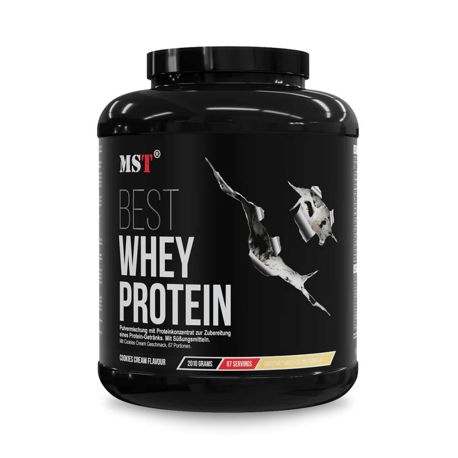 MST Protein Best Whey + Enzyme 2010g Cookies cream