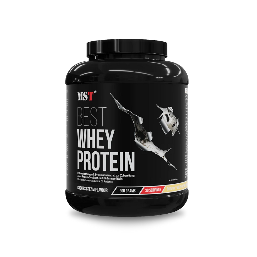 MST Protein Best Whey + Enzyme 900g Cookies cream