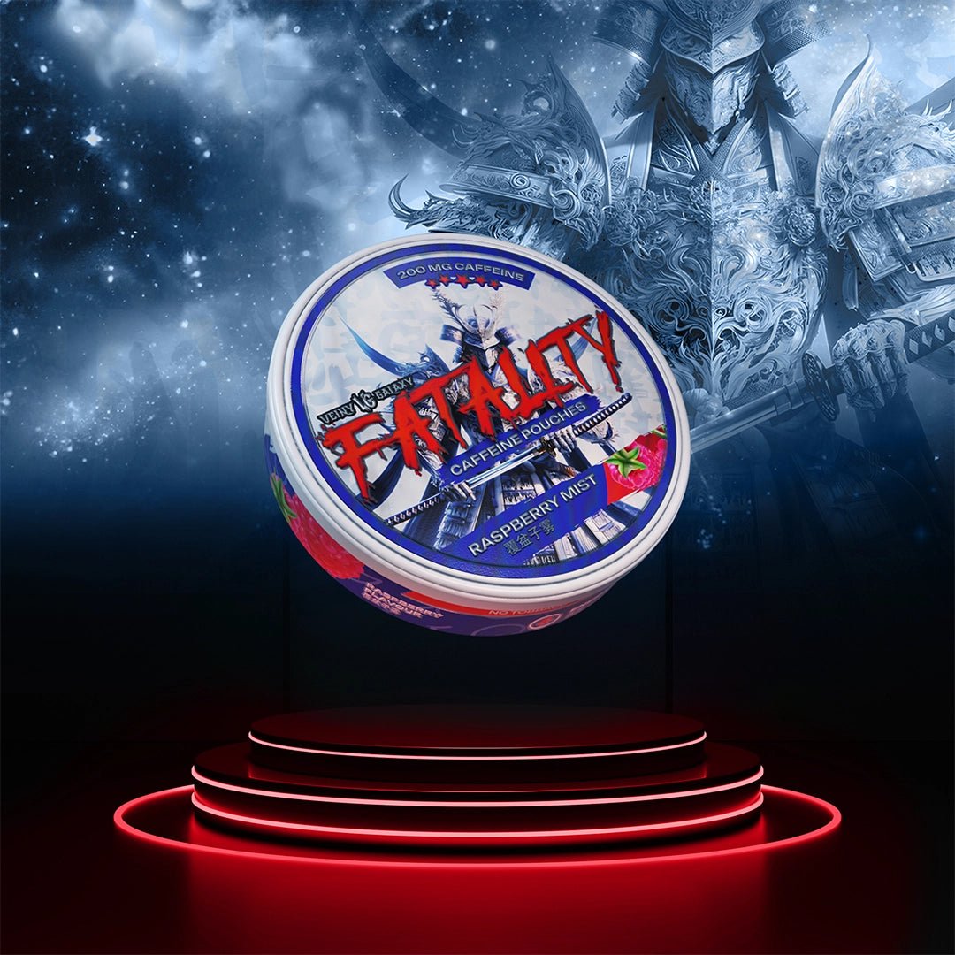 Veiny Galaxy FATALITY Energy Pouches Koffein 200mg, 20 Beutel, energygel in flexiblen Beuteln, für mehr Energie beim Training
