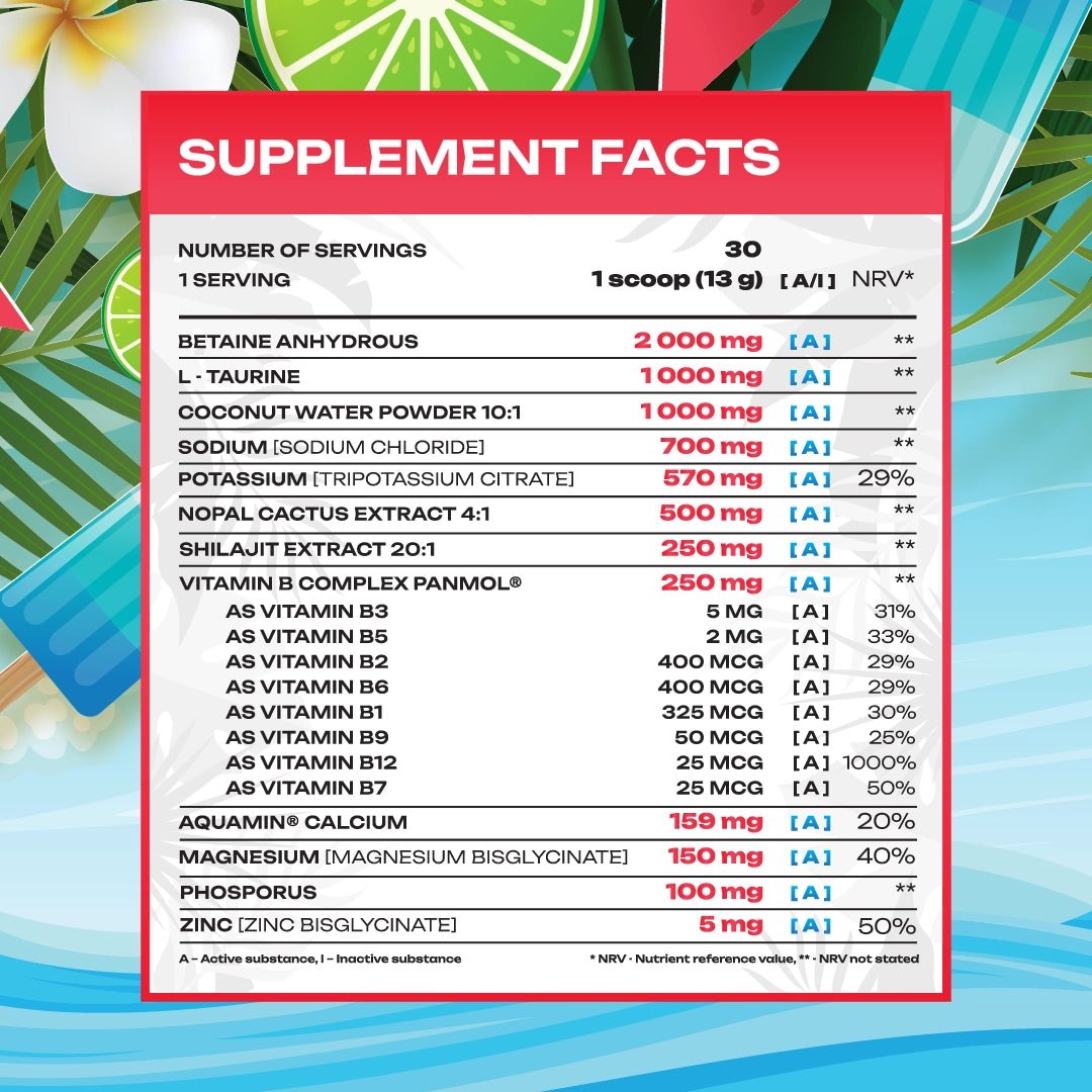 Veiny Galaxy HydroBomb Elektrolyte in 398g Dose, Pulver mit Vitaminen und Mineralien für Erholung und Hydratation.