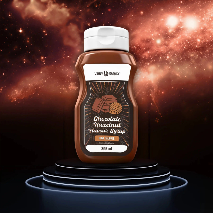 Veiny Galaxy Zero Schokoladen-Haselnuss-Topping in einer Dose, cremige Sauce für Desserts und Gebäck