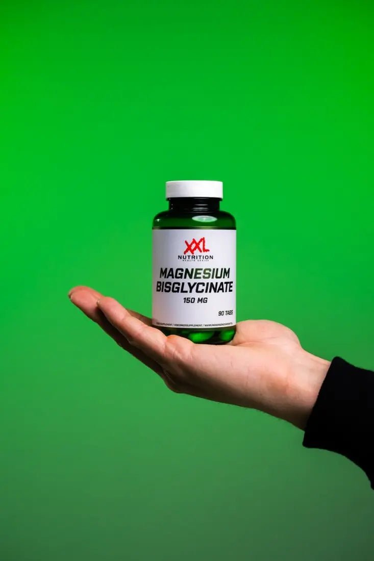 XXL Nutrition Magnesium Bisglycinat 150 mg, 90 Tabletten, für Schlaf und Erholung, natürliche Nahrungsergänzung in Tablettenform